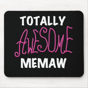 Total fantastische Memaw rosa T-Shirts Mousepad