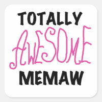 Total fantastische Memaw rosa T-Shirts und