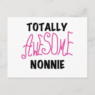 Total fantastische Nonnie rosa T-Shirts und Postkarte