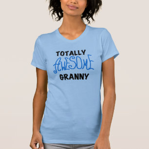 Total fantastische Oma-blaue T-Shirts und