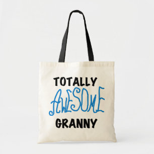 Total fantastische Oma-blaue T-Shirts und Geschenk Tragetasche