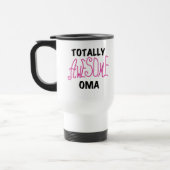 Total fantastische Oma rosa T - Shirts und Reisebecher (Links)