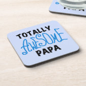 Total fantastische Papa-T - Shirts und Geschenke Untersetzer (Linke Seite)