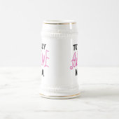 Total fantastische rosa T-Shirts und Geschenke Bierglas (Mittel)
