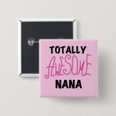 Total fantastische rosa T-Shirts und Geschenke Button (Vorne & Hinten)