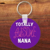 Total fantastische rosa T - Shirts und Geschenke Schlüsselanhänger (Vorderseite)