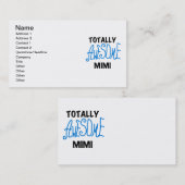 Total fantastische T-Shirts und Geschenke des Visitenkarte (Vorne/Hinten)