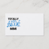 Total fantastische T-Shirts und Geschenke des Visitenkarte (Rückseite)