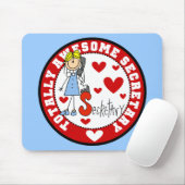 Total fantastischer Sekretär Mousepad (Mit Mouse)