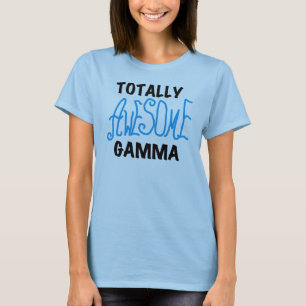 Total fantastisches Gamma-blaue T-Shirts und