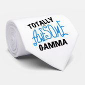 Total fantastisches Gamma-blaue T-Shirts und Gesch Krawatte (Gerollt)