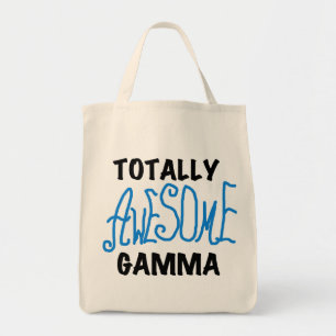 Total fantastisches Gamma-blaue T-Shirts und Gesch Tragetasche
