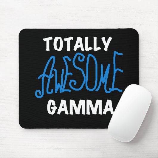 Total fantastisches Gamma-blaue T-Shirts und Mousepad (Mit Mouse)