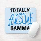 Total fantastisches Gamma-blaue T-Shirts und Mousepad (Mit Mouse)