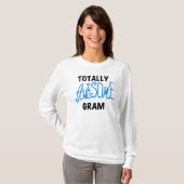 Total fantastisches Gramm-blaue T-Shirts und (Vorne ganz)