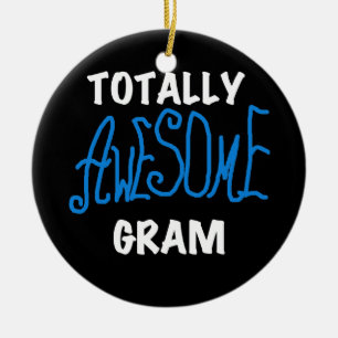 Total fantastisches Gramm-blaue T-Shirts und Keramikornament