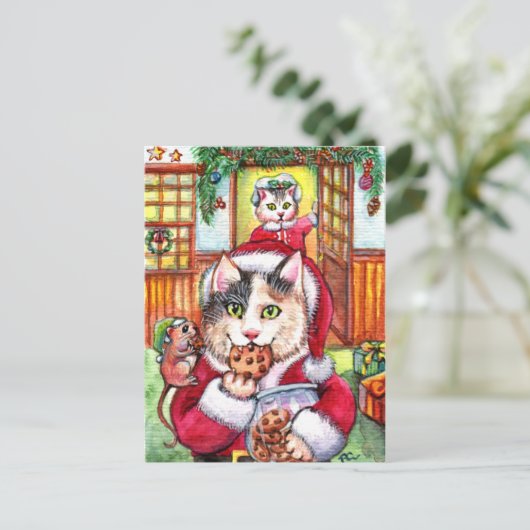 total geplündert postkarte (Stehend Vorderseite)