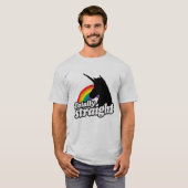 TOTAL GERADES EINHORN - .PNG T-Shirt (Vorne ganz)