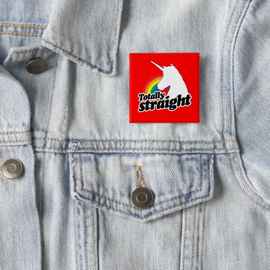 TOTAL GERADES EINHORN - WEISS - .PNG BUTTON (Beispiel)