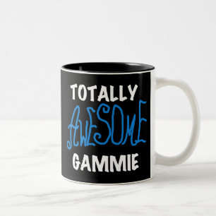 Total großartige Gammie Blaue T-Shirts und Geschen Zweifarbige Tasse