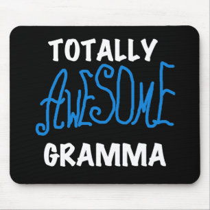 Total großartige Gramma-Blue-T-Shirts und Geschenk Mousepad