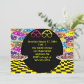 Total Jahr-80er Geburtstags-Einladungen Einladung (Stehend Vorderseite)