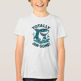 Total Jaw-some cooles Hai-Design Tri-Blend Shirt