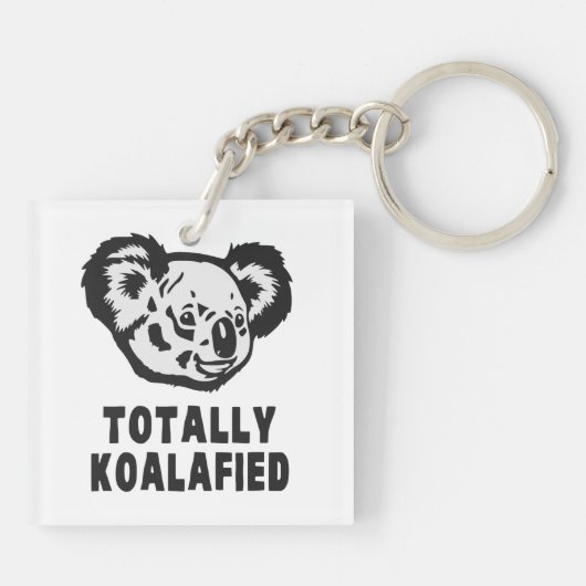 Total Koalafied Koala Schlüsselanhänger (Rückseite)