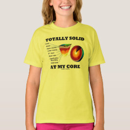 Total Körper an meinem Kern (Schichten der Erde) T-Shirt