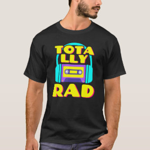 Total Krass 80er Kostüm Party Halloween Retro Cass T-Shirt