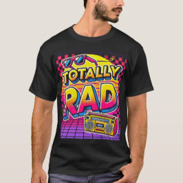 Total Krasser Retro 80er Graphic T - Shirt