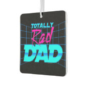 Total Krasser Vater Funny Vatertag 80er Geschenk Autolufterfrischer (Links)