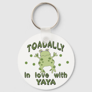 TOTAL Liebe YaYa Frog Schlüsselanhänger