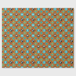 Total Mathe-Geschenk-Verpackung! Geschenkpapier