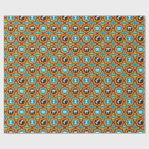 Total Mathe-Geschenk-Verpackung! Geschenkpapier