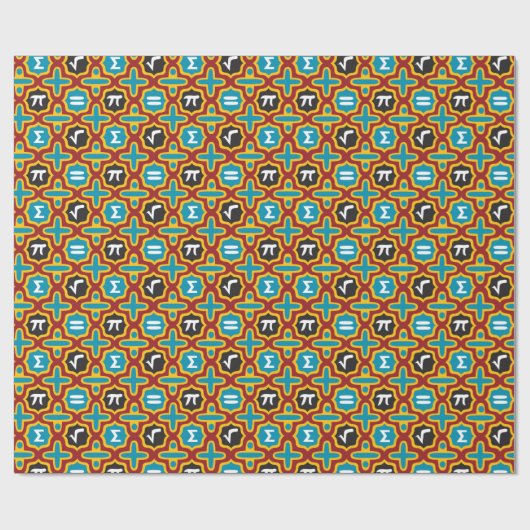 Total Mathe-Geschenk-Verpackung! Geschenkpapier (Flach)