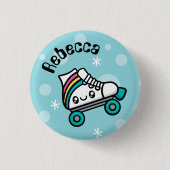 Total niedlicher Gekritzelknopf Button (Vorderseite)