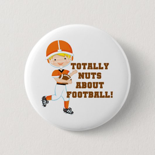 Total Nuts über Fußball Button (Vorderseite)