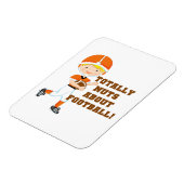 Total Nuts über Fußball Magnet (Linke Seite)