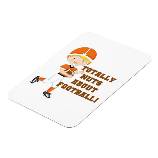 Total Nuts über Fußball Magnet (Linke Seite)