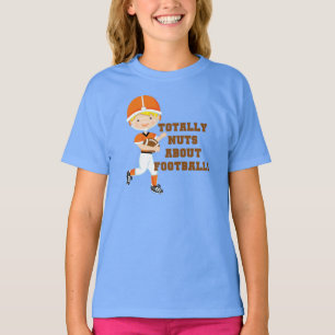Total Nuts über Fußball T-Shirt