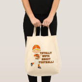 Total Nuts über Fußball Tragetasche (Vorderseite (Produkt))