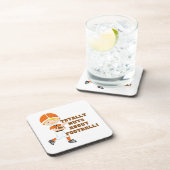 Total Nuts über Fußball Untersetzer (Rechte Seite)