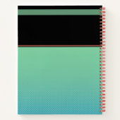 Total Personalisiert Retro Comic Superhero Zeichne Notizblock (Rückseite)