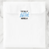 Total Phantastisch Abuela Blue Tshirts and GIfts Runder Aufkleber (Tasche)