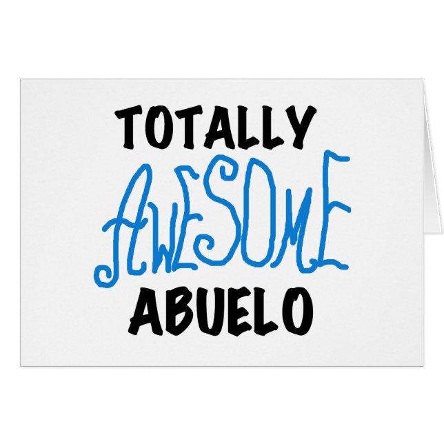 Total Phantastisch Abuelo Tshirts und Geschenke (Vorderseite (Horizontal))
