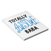 Total Phantastisch Baba Tshirts und Geschenke Notizblock (angewinkelt)