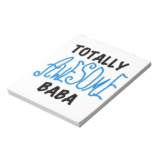 Total Phantastisch Baba Tshirts und Geschenke Notizblock (Rotiert)