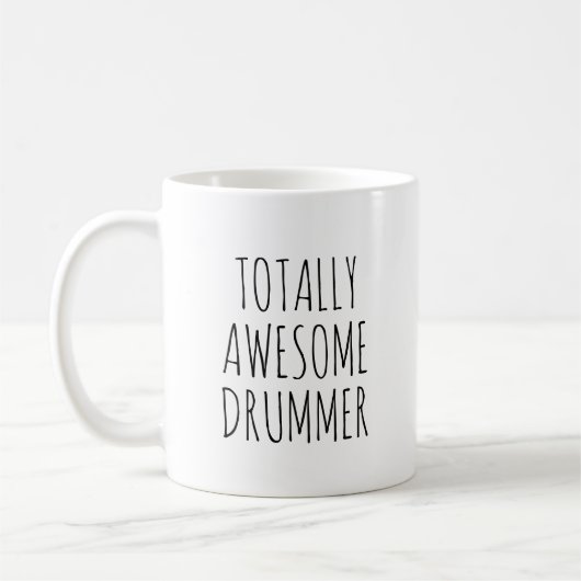 Total Phantastisch Drummer Funny Kaffeetasse (Links)