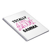 Total Phantastisch Gamma Pink Geschenke Notizblock (Rechte Seite)